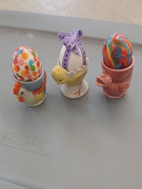 Vintage Egg  Holder Duck,chick,hen